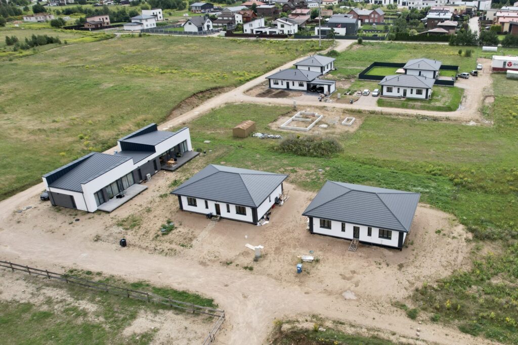 Liepų valdos (Liepų al.) - Land plots - construction photos