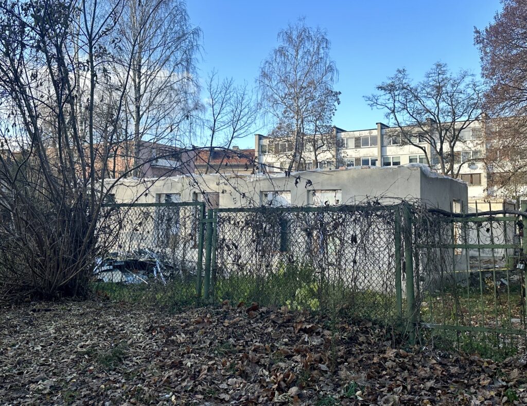 Savanorių pr. 55 (Savanorių pr. 55) - Specialized care center - construction photos