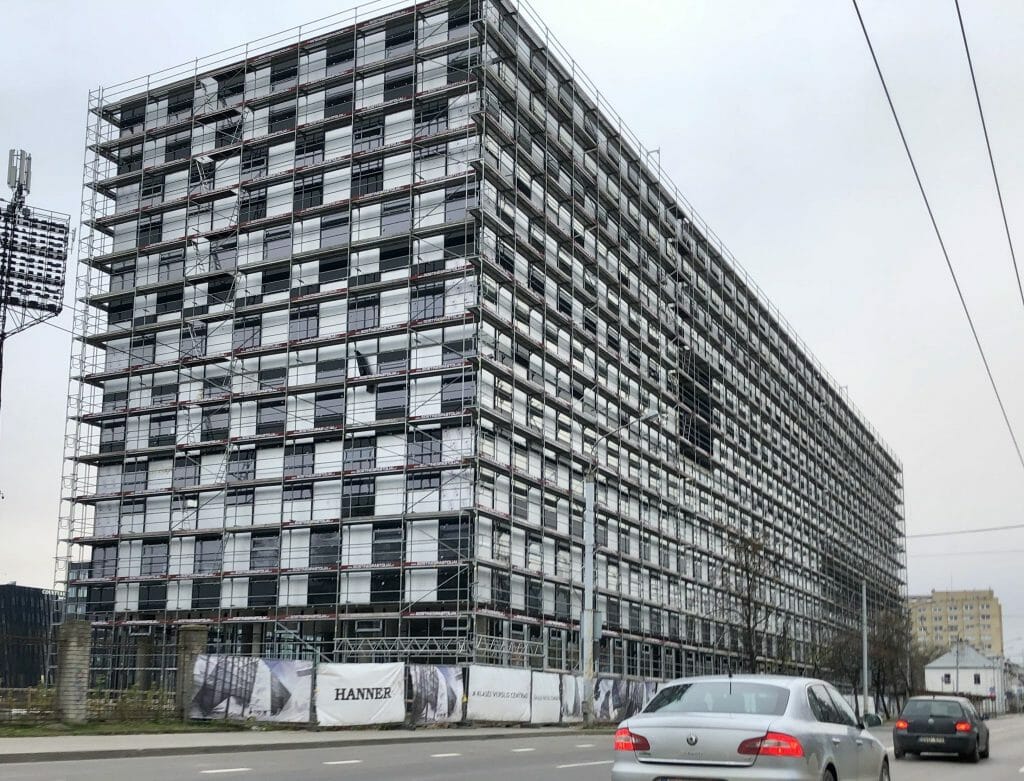 Business Stadium North (Rinktinės g. 3) - Verslo centras - statybų nuotraukos