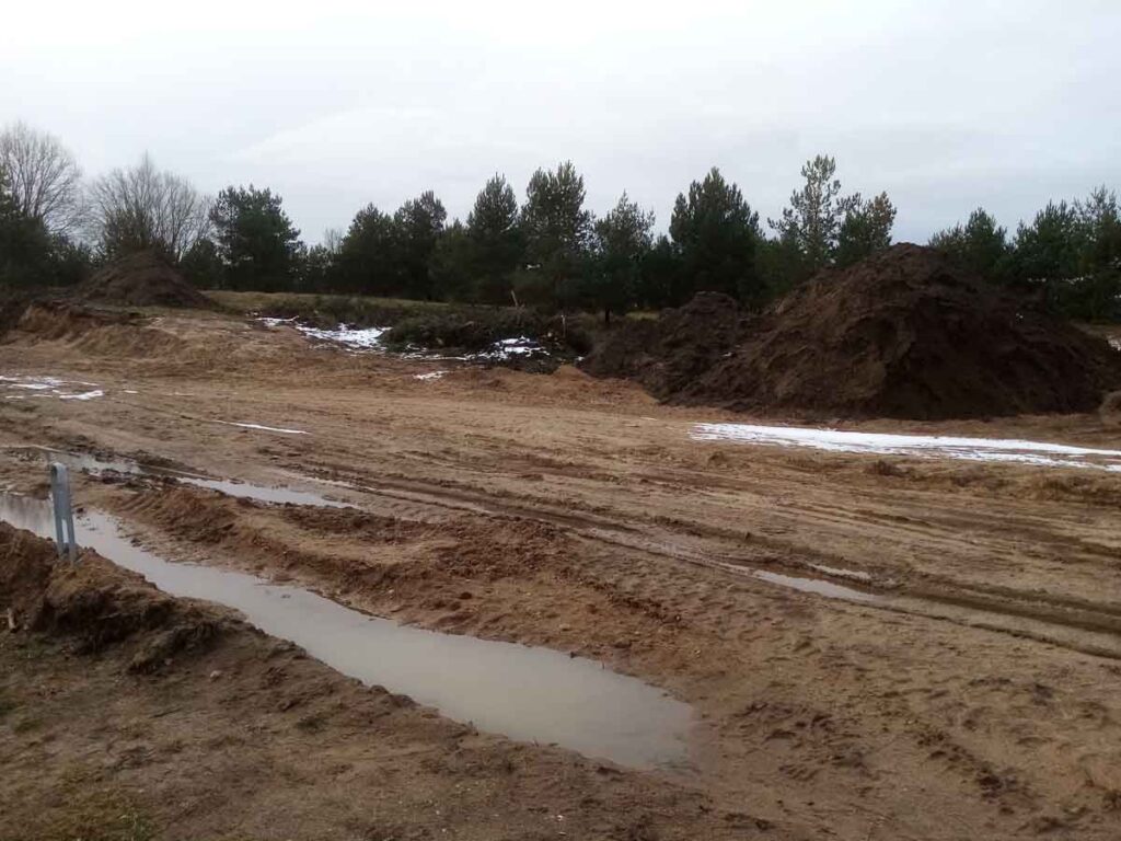 Gilužio g. (Gilužio g.) - Dviračių takas, Gatvė - statybų nuotraukos