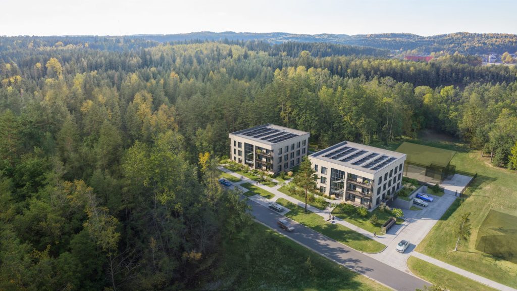 Santariškių ŠILAS (Santariškių g. 60) - Multi apartment - visualization