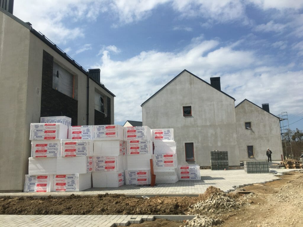 Stirnų namai (Stirnų g. 70) - Private house community - construction photos