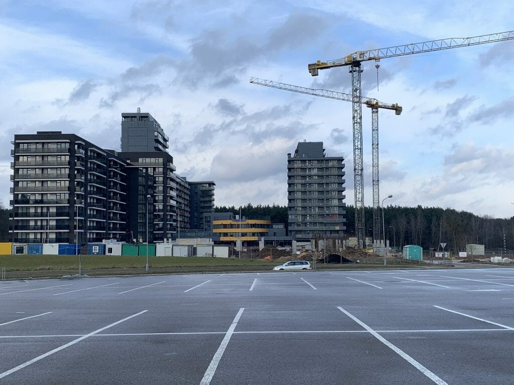 Trinapolio namai 2 etapas (Trinapolio g. 3) - Multi apartment - construction photos