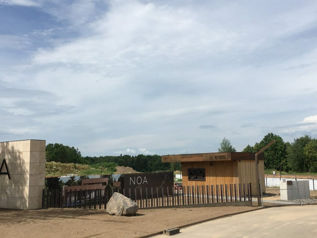 NOA namai (Perkūno al., Pūgos al., Kaitros al., Vandenio al.) - Private house community - construction photos