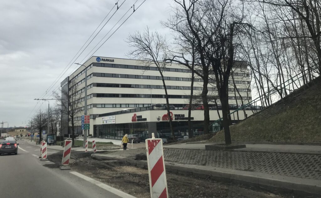 Dariaus ir Girėno g. dviračių takas (Dariaus ir Girėno g.) - Bike path - construction photos