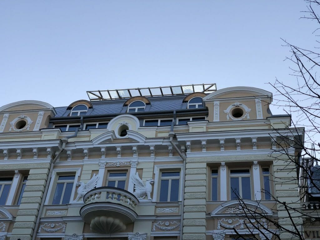 Gedimino 22 (Gedimino pr. 22) - Multi apartment - construction photos