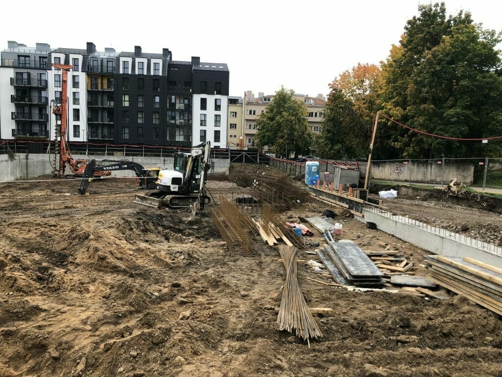 Parko namai 3 etapas (Krėvos g. 6) - Multi apartment - construction photos