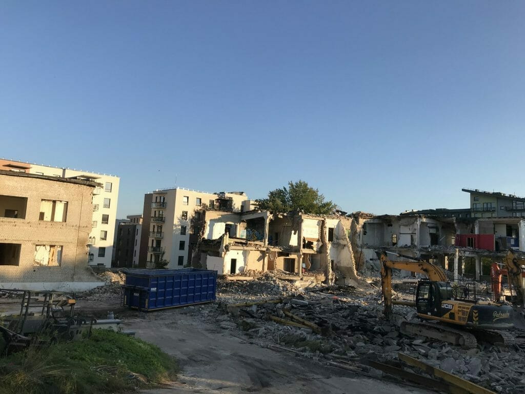 Žvėryno City (Paribio g. 12) - Multi apartment - construction photos