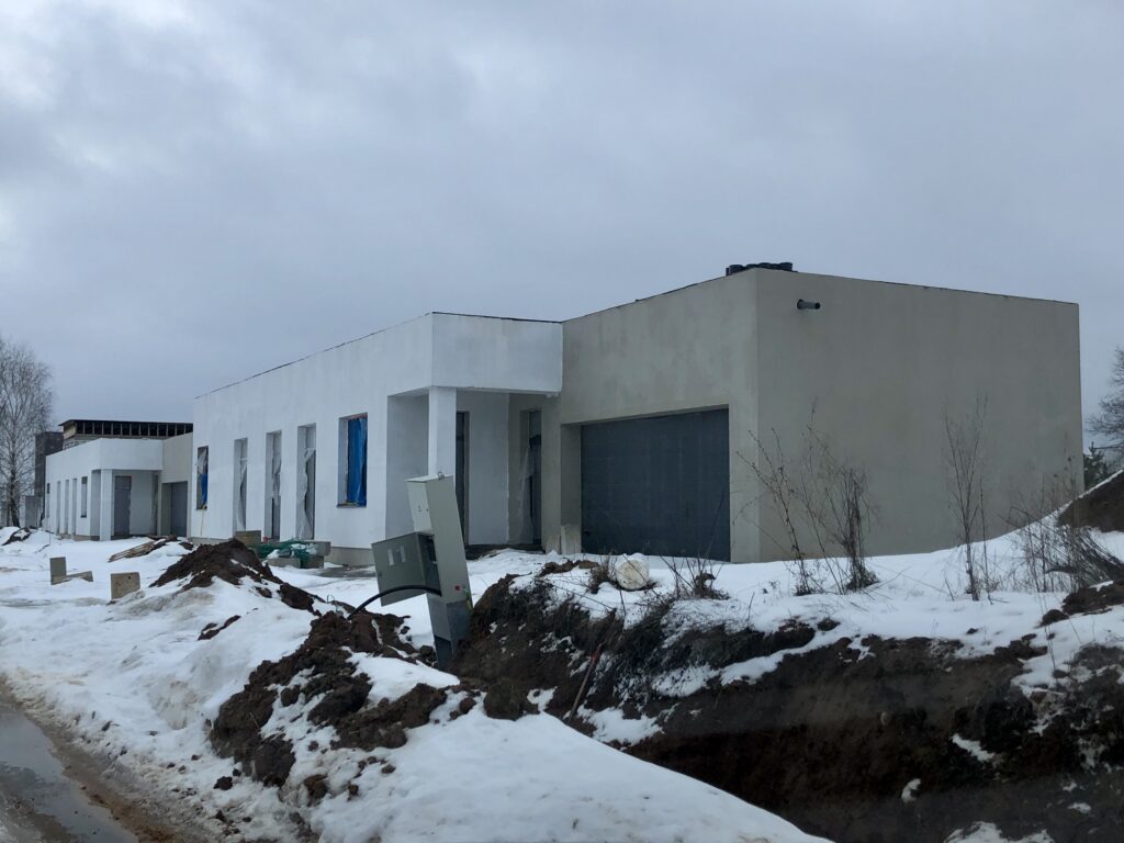 Moluvėnų g. 2, 4, 6, 8, 26, 28, 30, 32, Rykantų g. 7, 9 (Moluvėnų g. 2, 4, 6, 8, 26, 28, 30, 32, Rykantų g. 1, 3, 7, 9) - Private house community - construction photos