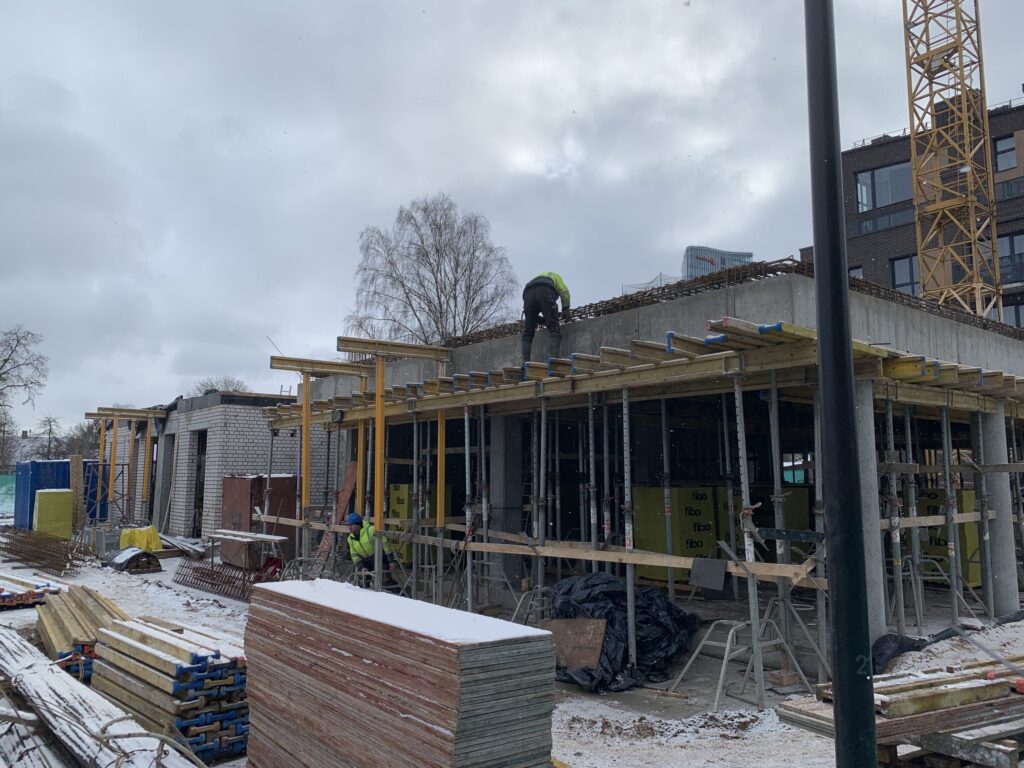 Cozy Life 2 etapas (Kintų g. 5) - Multi apartment - construction photos