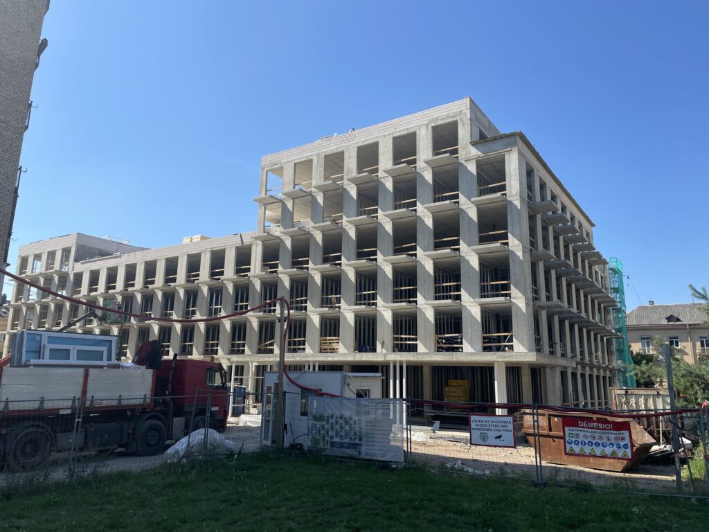 Liv in Vilnius Newtown (Vytenio g. 46B) - Co-living - construction photos