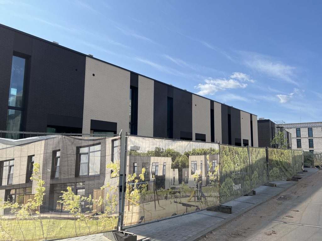 MO Garden 2 etapas (sublokuoti namai) (Mozūriškių g. 230) - Row housing - construction photos