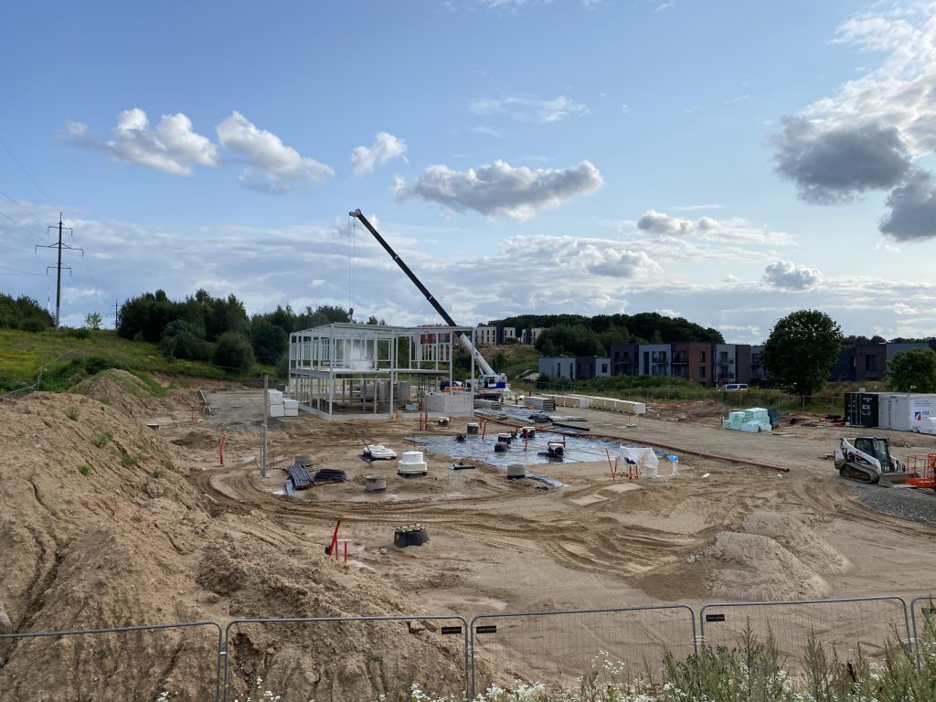 EMSI Mozūriškių g. 71 (Mozūriškių g. 71) - Petrol station - construction photos