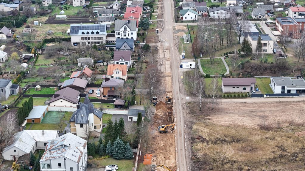 Sidaronių g., Dvaro g., Buivydiškių g. atkarpų rekonstrukcija (Sidaronių g., Dvaro g., Buivydiškių g.) - Street - construction photos