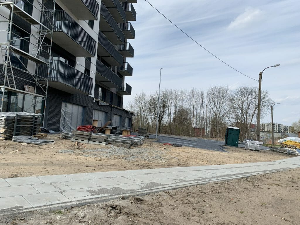 Storyline (Algirdo g. 85) - Multi apartment - construction photos