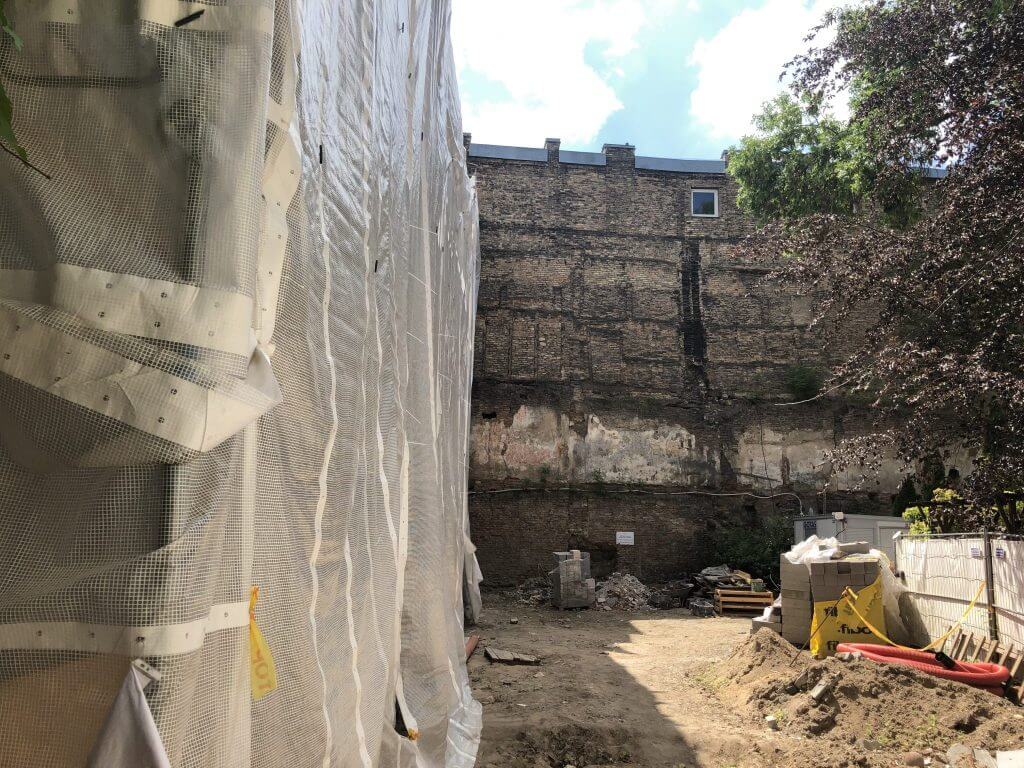 Grotthus viešbutis (Ligoninės g. 7) - Hotel - construction photos