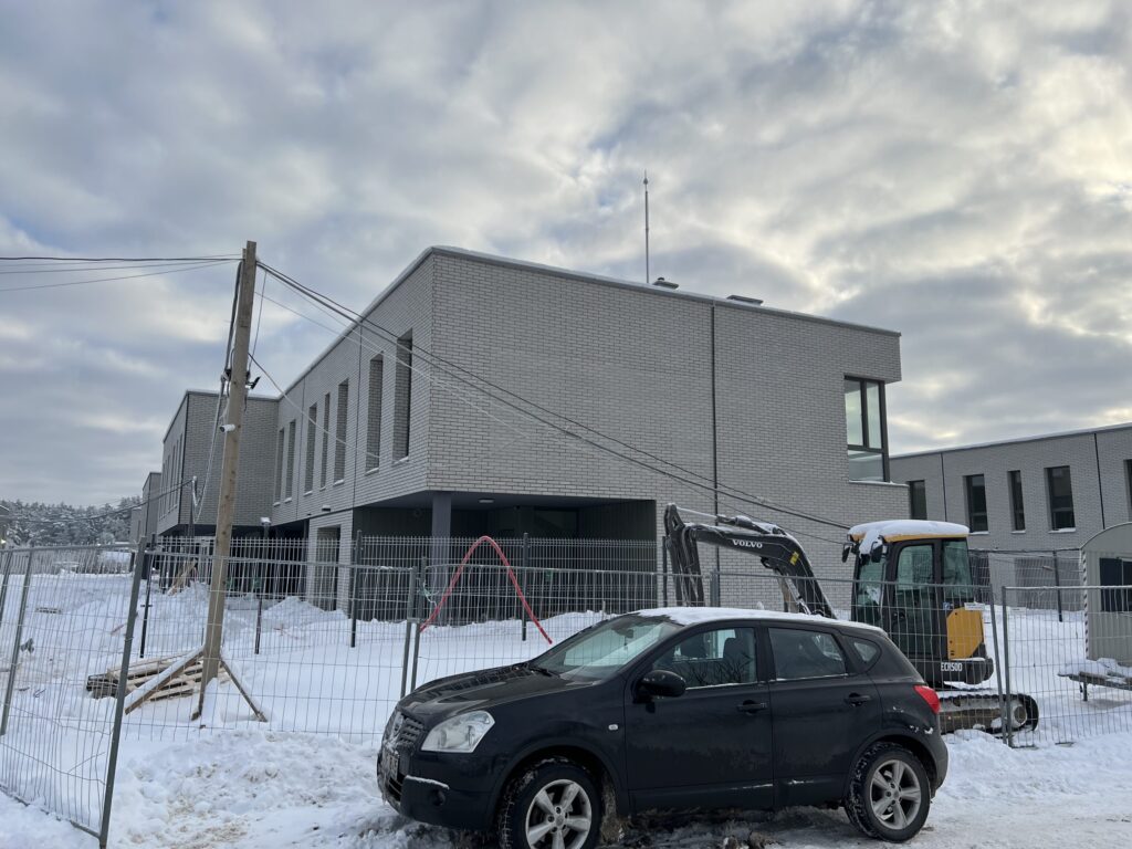 Bitėnų oazė 3 etapas (Bitėnų g. 3H) - Row housing - construction photos