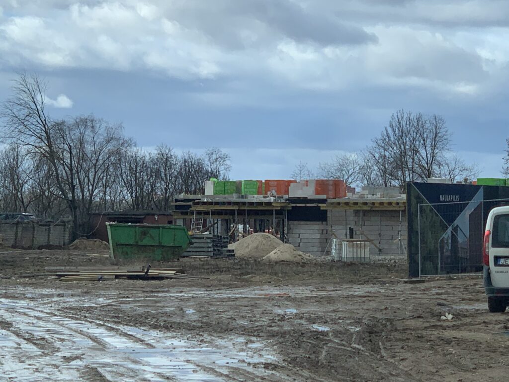 Naujapilis 2 etapas (Oslas, Paryžius) (Žeimenos g. 147) - Multi apartment - construction photos