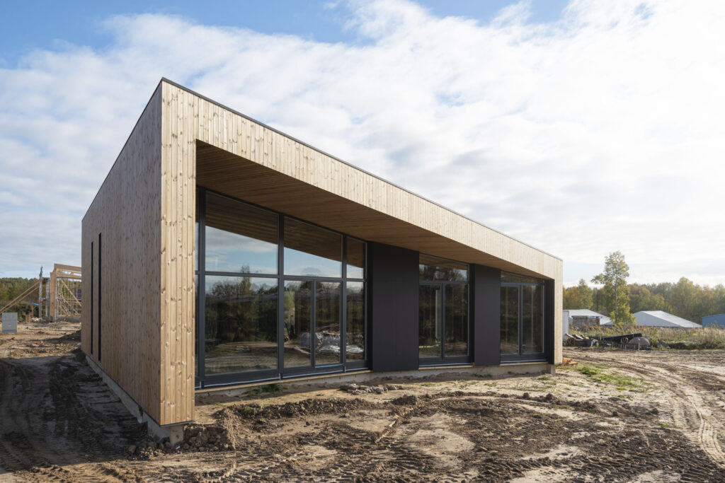 Home plus (Kolektyvo g. 33, 35, 37, 39, 41, 43, 45, 47, 49, 51, 53, 55, 57, 59, 61, 63, 67, 69, 71, 73, 75, 77, 79, 81, Nemėžis) - Private house community - construction photos