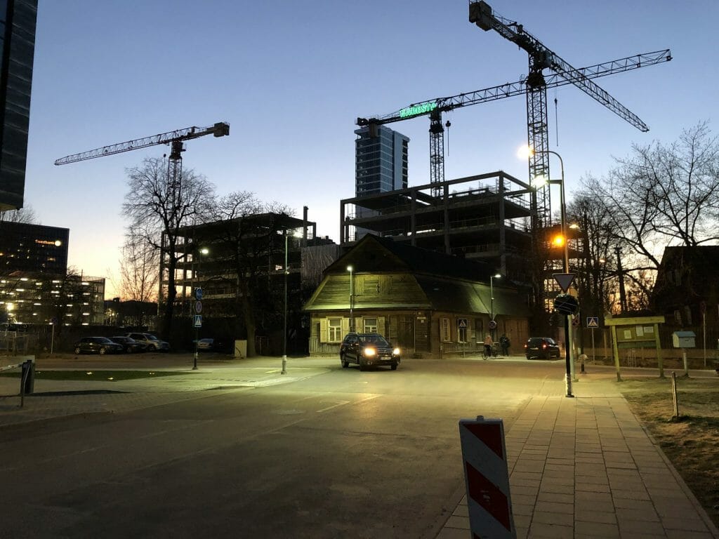 Lvivo (Lvivo g. 37) - Office center - construction photos