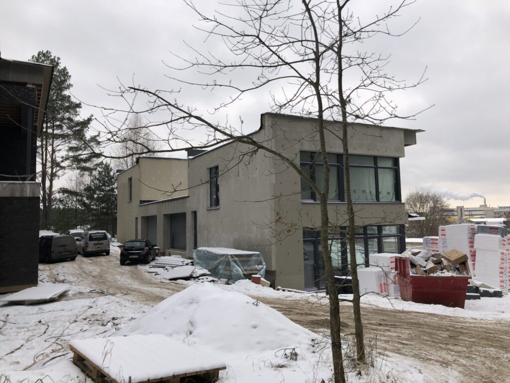 Terasų g. 19 (Terasų g. 19) - Rindu mājas - būvdarbu attēli