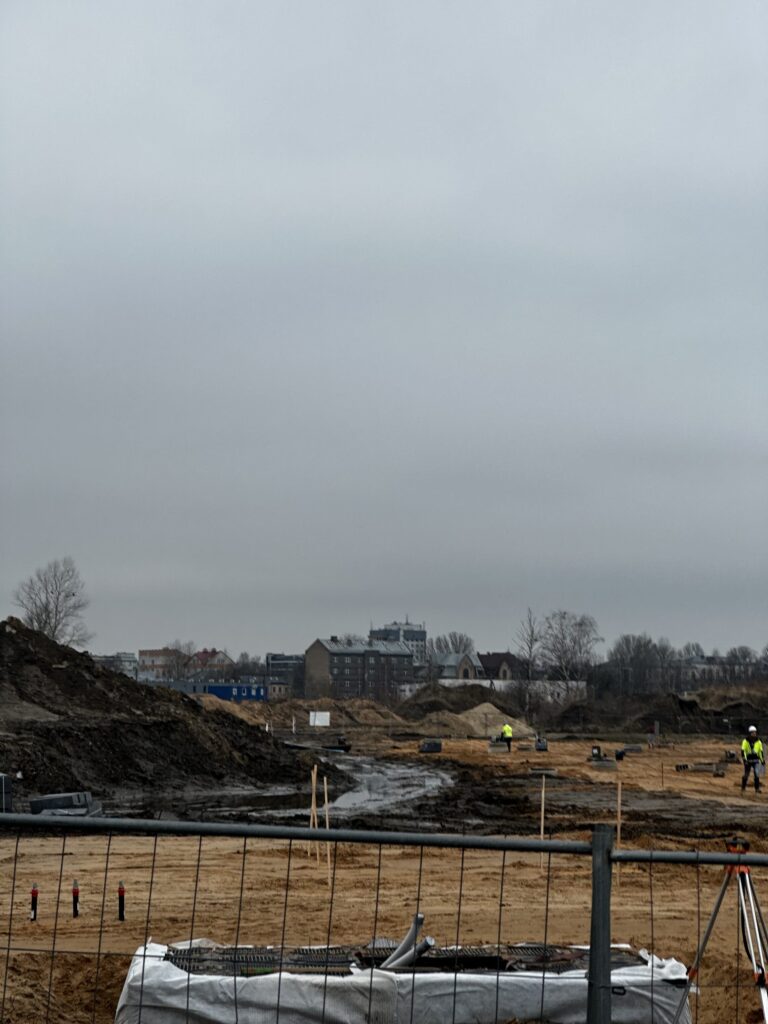 New Hanzas City teritorijas infrastruktūras izbūve - 3.kārta (Gustava Kluča iela, Vilhelma Ostvalda iela) - Street - construction photos