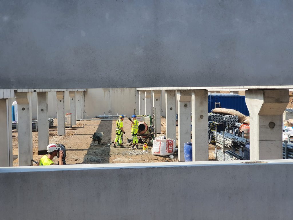 PC PIKAS (Ukmergės g. 221) - Shopping center - construction photos