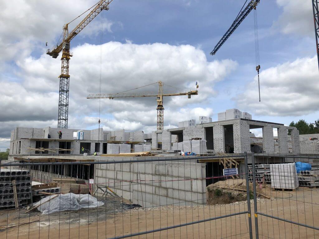Grigalaukio dominija 3 etapas (Budiniškių g. 5) - Multi apartment - construction photos