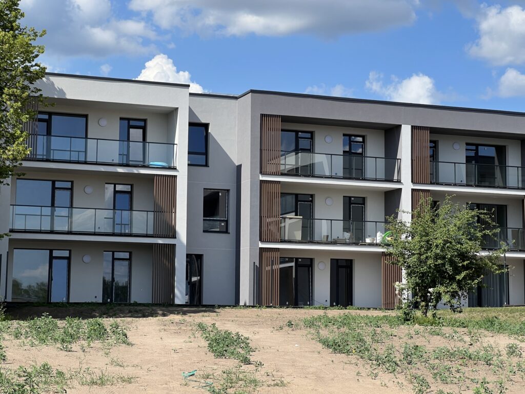 Simono namai (Simono Grunau g. 111) - Multi apartment - construction photos