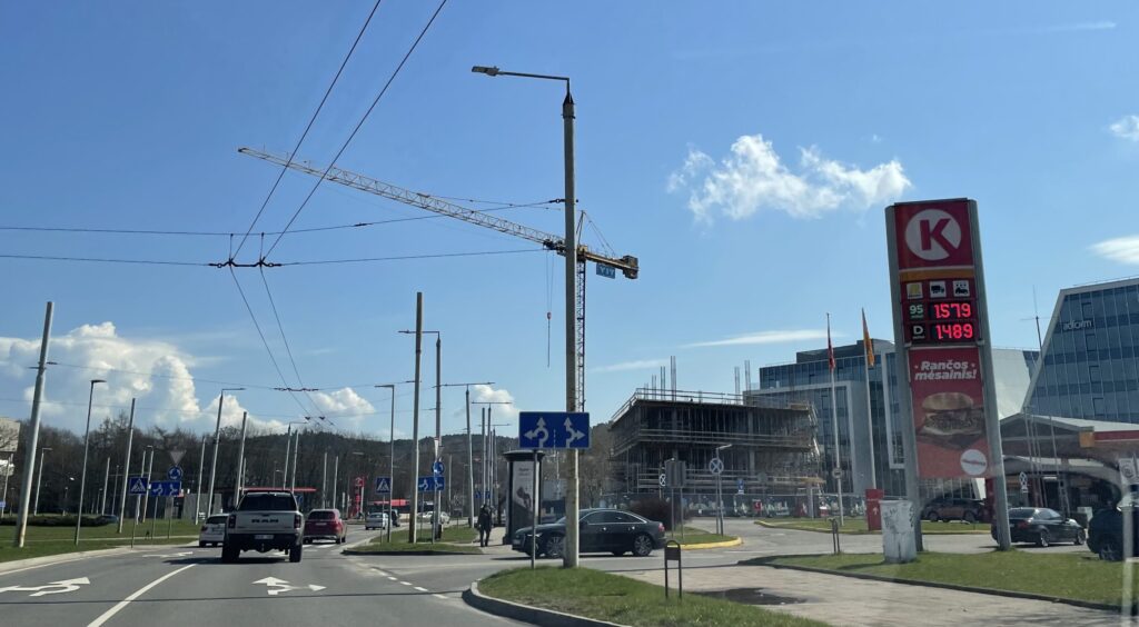 Sporto 16 (Sporto g. 16) - Office center - construction photos