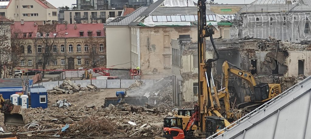 Sutartinės 1 etapas (J. Basanavičiaus g. 28) - Daudzdzīvokļu nams - būvdarbu attēli