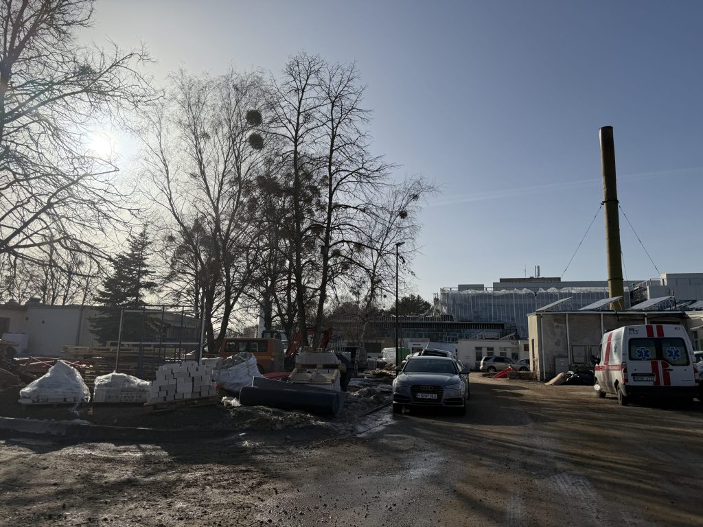 LSMU Kauno ligoninė (Josvainių g. 2) - Haigla - ehituse fotod