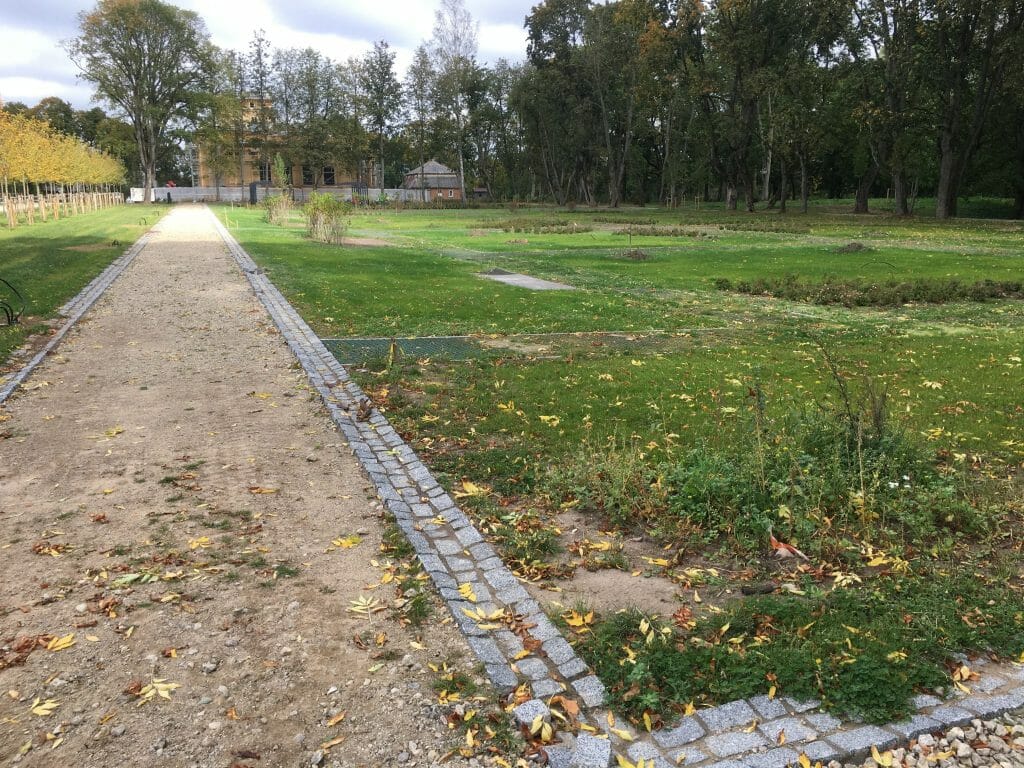 Trakų Vokės dvaro sodybos parkas (E. Andrė g.) - Park - construction photos