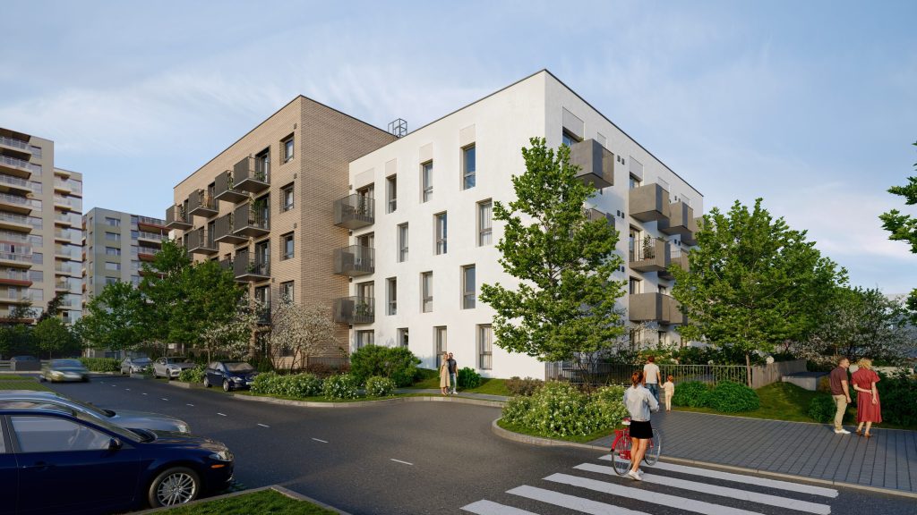 Justiniškių g. 154 1 etapas (Justiniškių g. 154) - Multi apartment - visualization