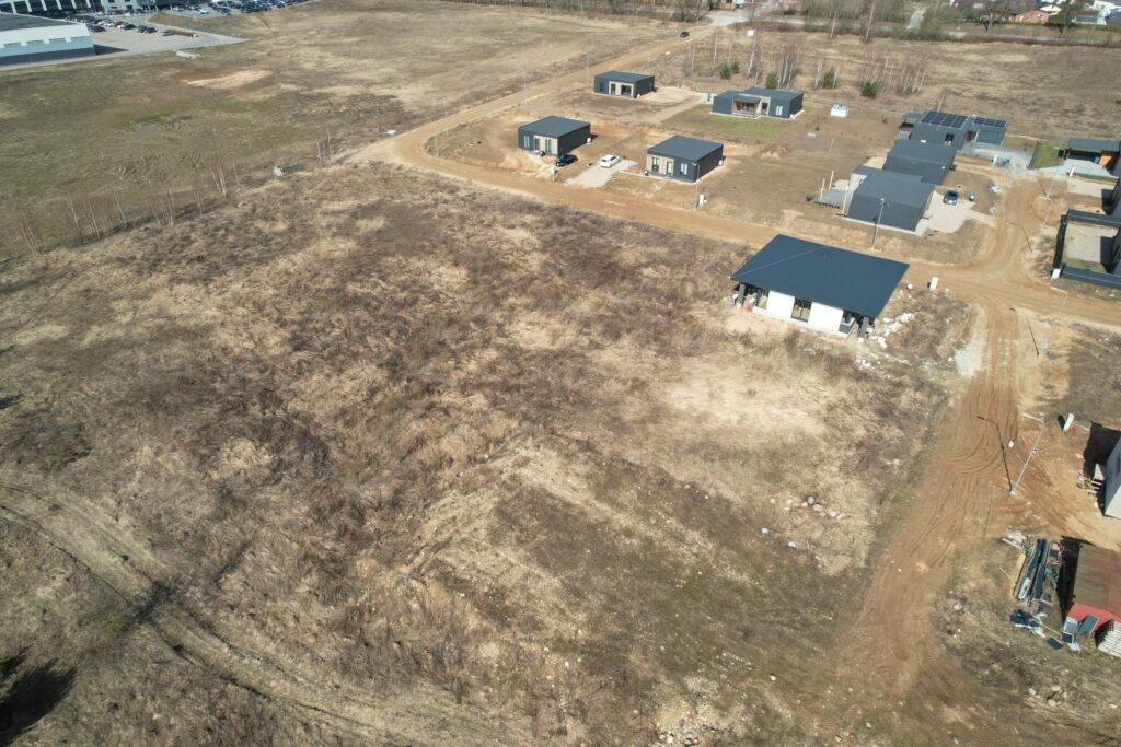Kalvų terasos (Ismonių g. 15) - Land plots - construction photos
