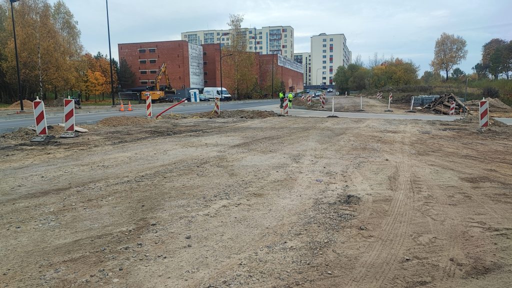 Helsinkio g. nuo viaduko iki Talino g (Helsinkio g.) - Tänav - ehituse fotod