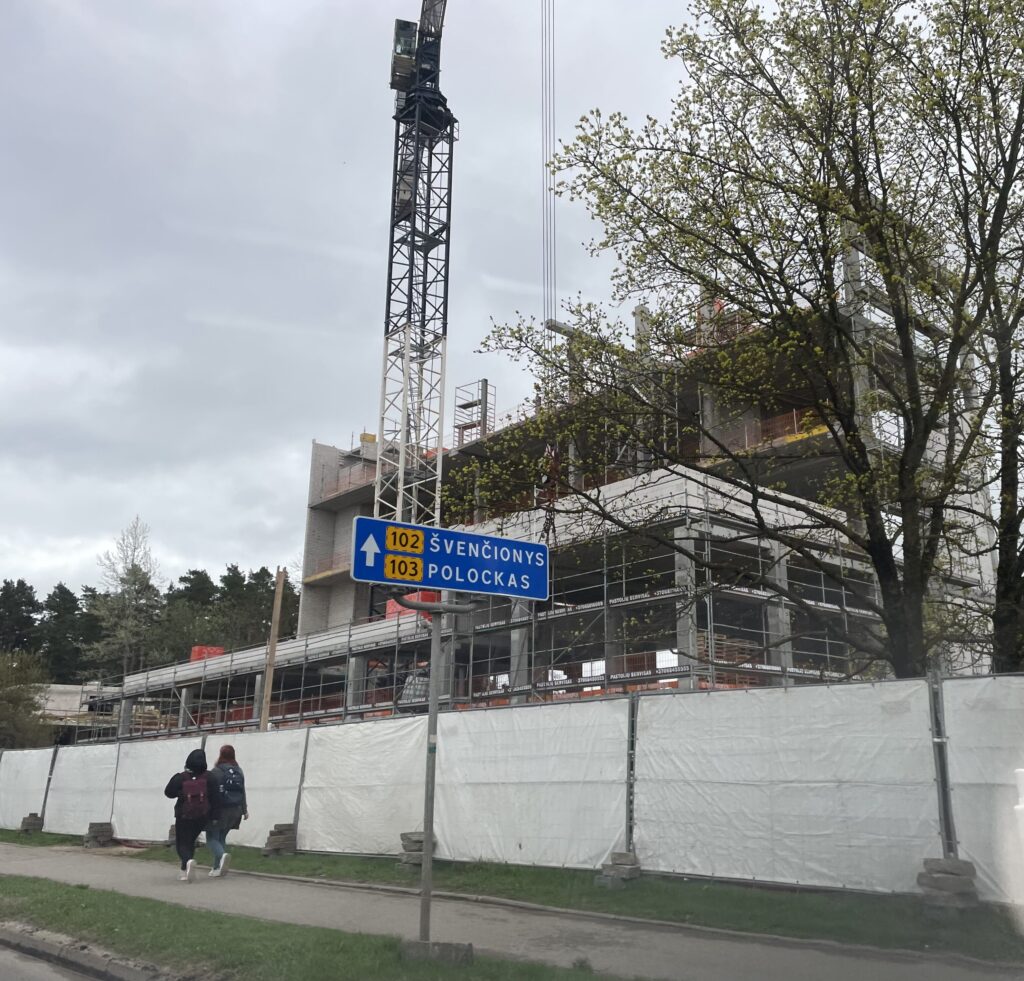 Nemenčinės pl. 13A | Pastatas 2 (Nemenčinės pl. 13A) - Co-living - construction photos