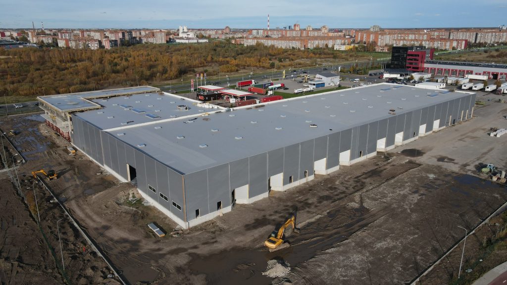 Jūrininkų pr. 27A (Jūrininkų pr. 27A, Jūrininkų pr. 33) - Shopping center, Warehouse / Distribution center - construction photos