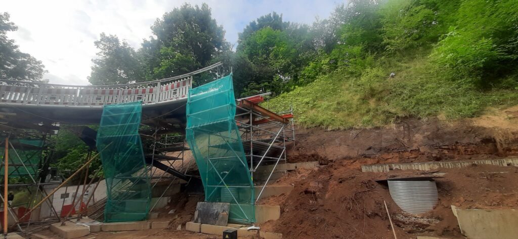 Tauro kalno parkas (V. Mykolaičio-Putino g.) - Park - construction photos
