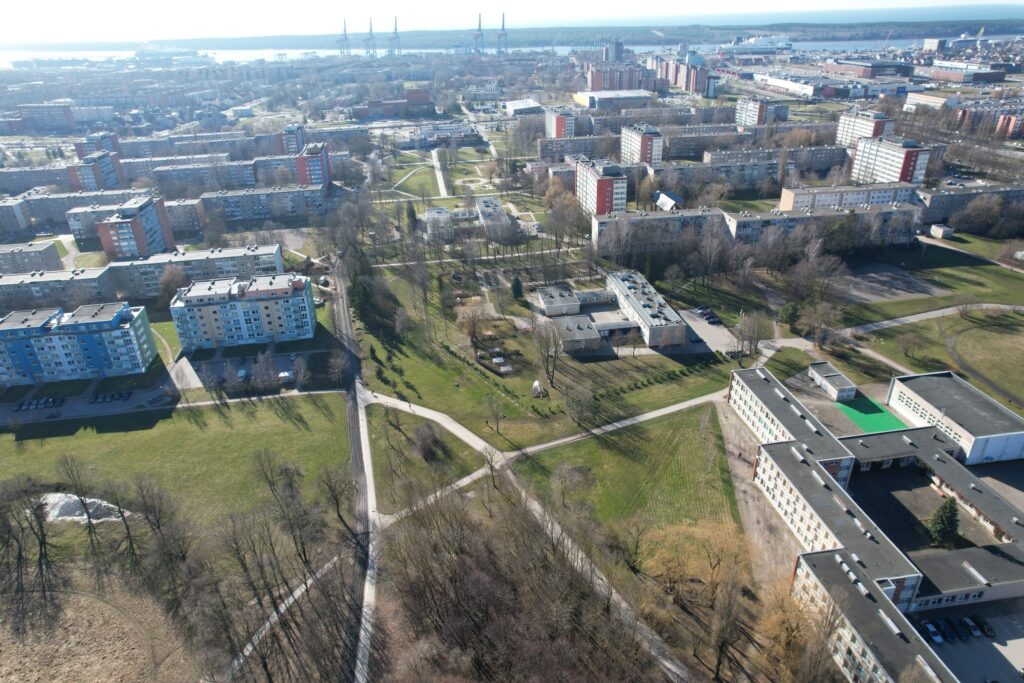 Neringos skveras (Šilutės pl.) - Square - construction photos