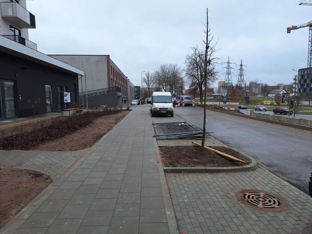 Pulko g. atkarpa ties Kavalrijų g. 137 (Pulko g.) - Road - construction photos