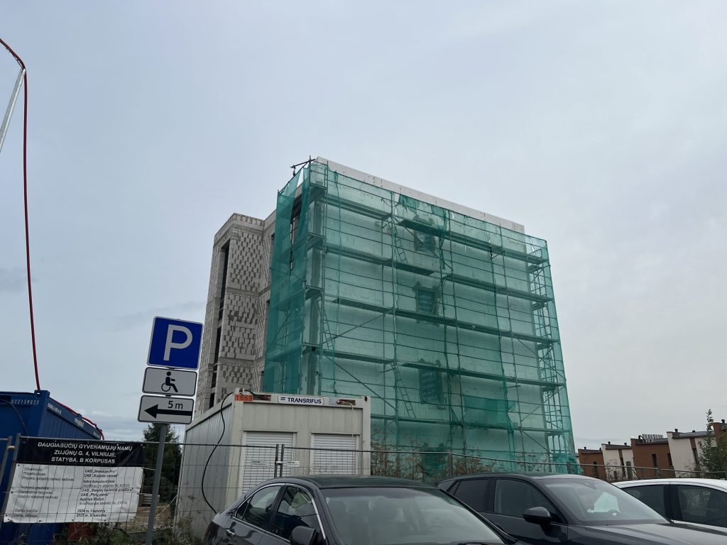 Grunau 121 (Simono Grunau g. 121) - Daugiabutis - statybų nuotraukos