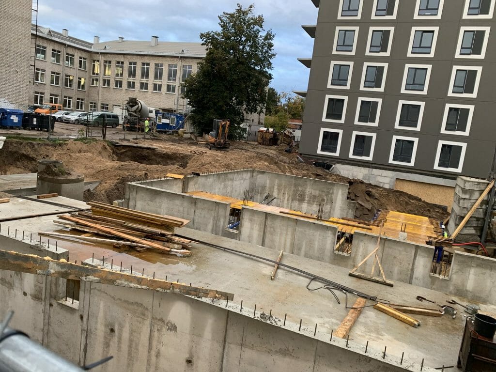 Liveup 2 etapas (Naugarduko g. 62) - Multi apartment - construction photos