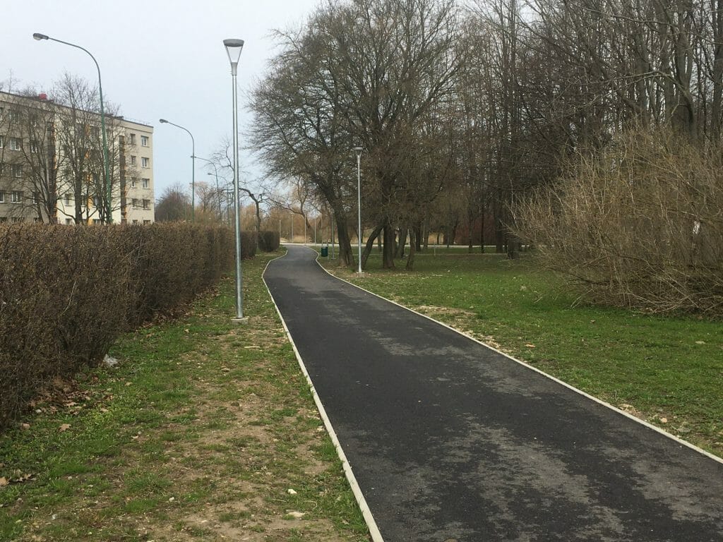 Malūno parkas 2 etapas (Mokyklos g.) - Park - ehituse fotod