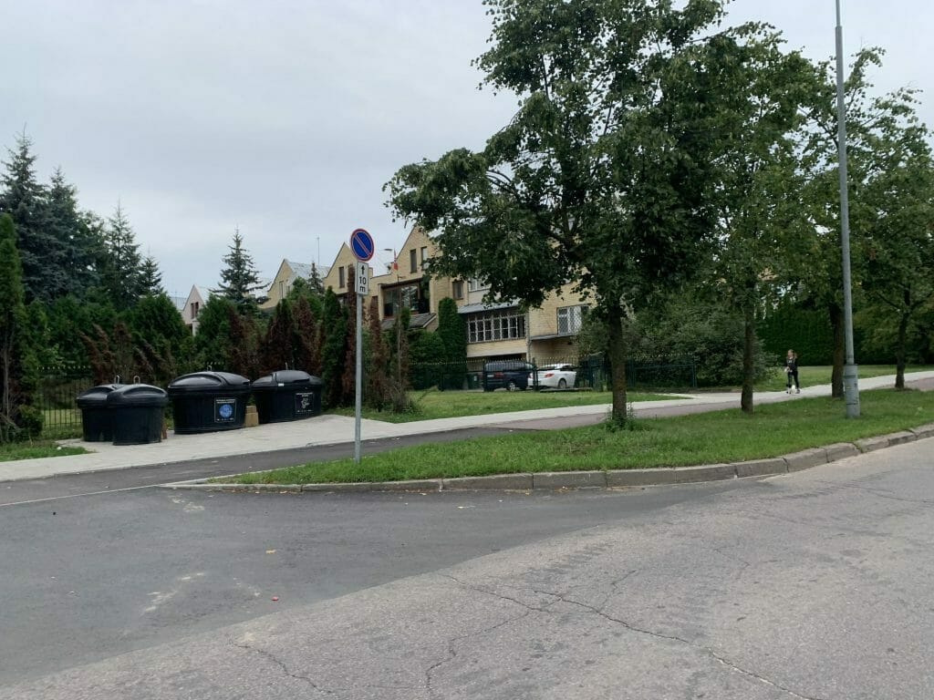 Fabijoniškių g. dviračių takas nuo Ateities g. iki Ukmergės g. (Fabijoniškių g.) - Bike path - construction photos