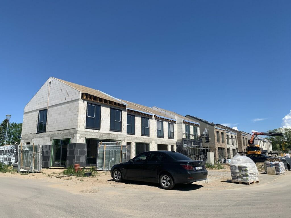 Gabijos g. namai (Gabijos g.) - Sublokuoti namai - statybų nuotraukos