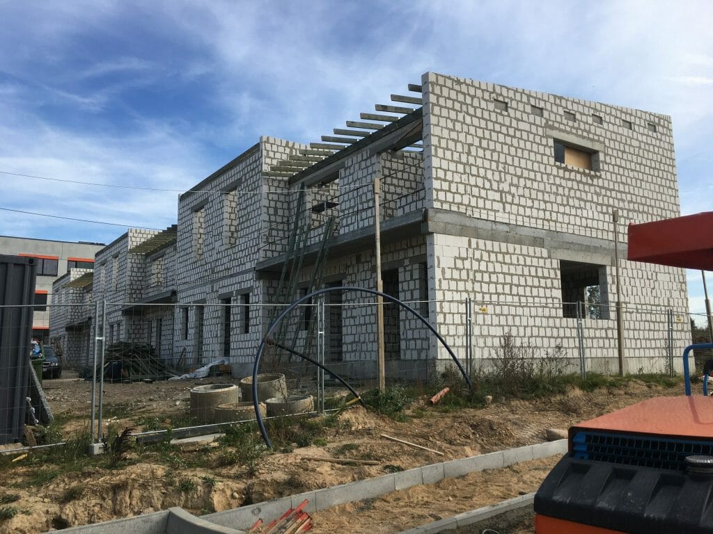 Lukšinės namai (Albanų g. 10) (Albanų g. 10) - Row housing - construction photos