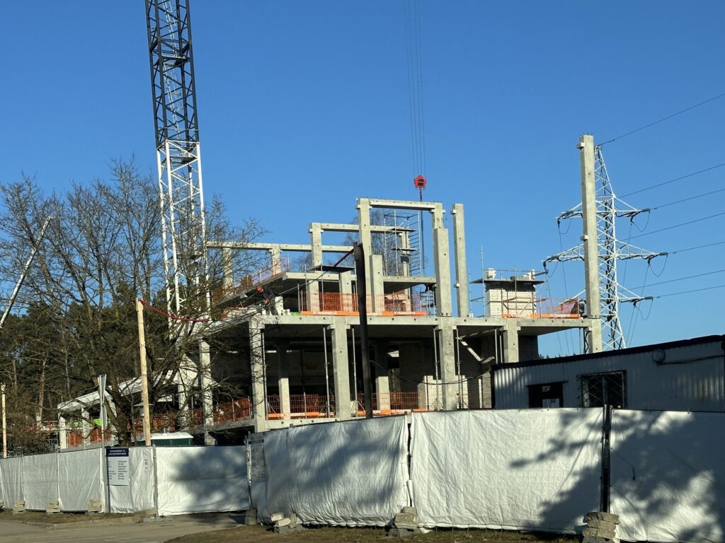 Nemenčinės pl. 13A | Pastatas 2 (Nemenčinės pl. 13A) - Co-living - construction photos