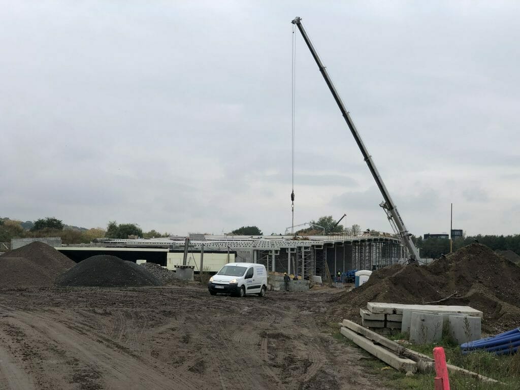 Mokslo sala (Karaliaus Mindaugo pr. 50) - Museum - construction photos