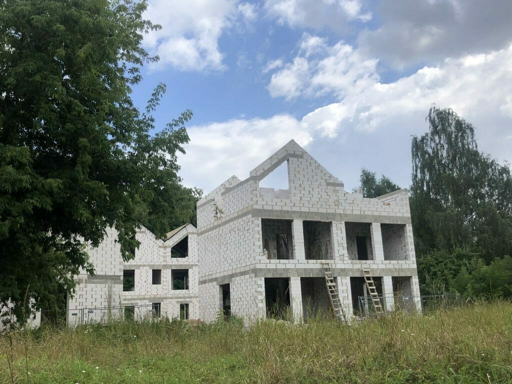 Kaminkelio g. 1 (Kaminkelio g. 1) - Row housing - construction photos